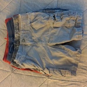 Lot of (4) Boys cargo shorts Sonoma size 6